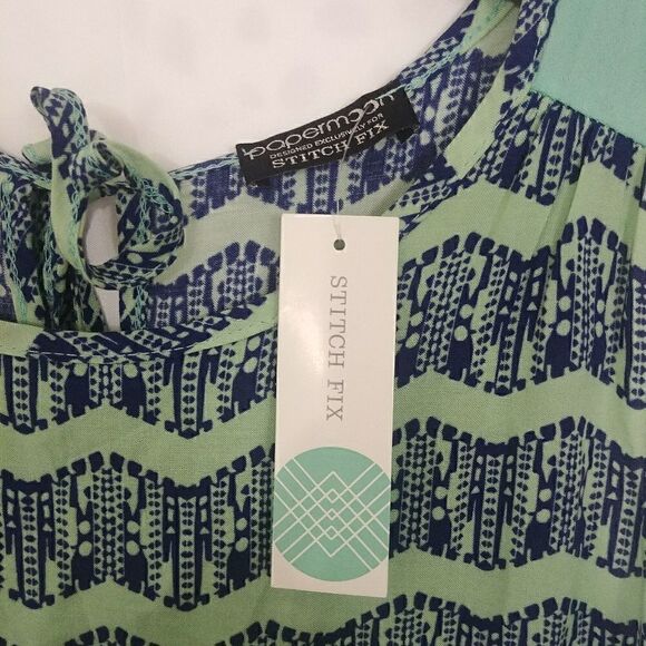 Papermoom Holburn Keyhole Top Sleeveless Small - Picture 4 of 4